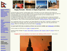 Tablet Screenshot of happy-nomads.nl